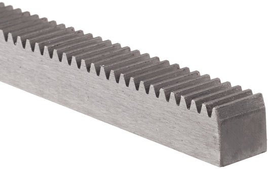MODULE 1 STEEL TOOTHED GEAR RACK IDEAL FOR CNC PLASMA AND ROUTER MACHINE - 1000 mm [78321]