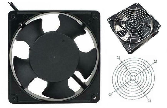 Metal Frame Fan - ACC 200-240V - 120 x 120 x 38mm [78319]