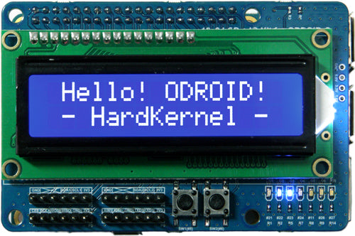 Odroid 16x2 LCD + IO Shield [77707]