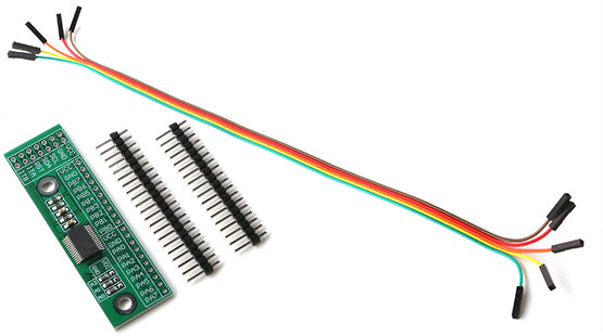 16Port I2C GPIO Board for ODROID-H2 [77821]