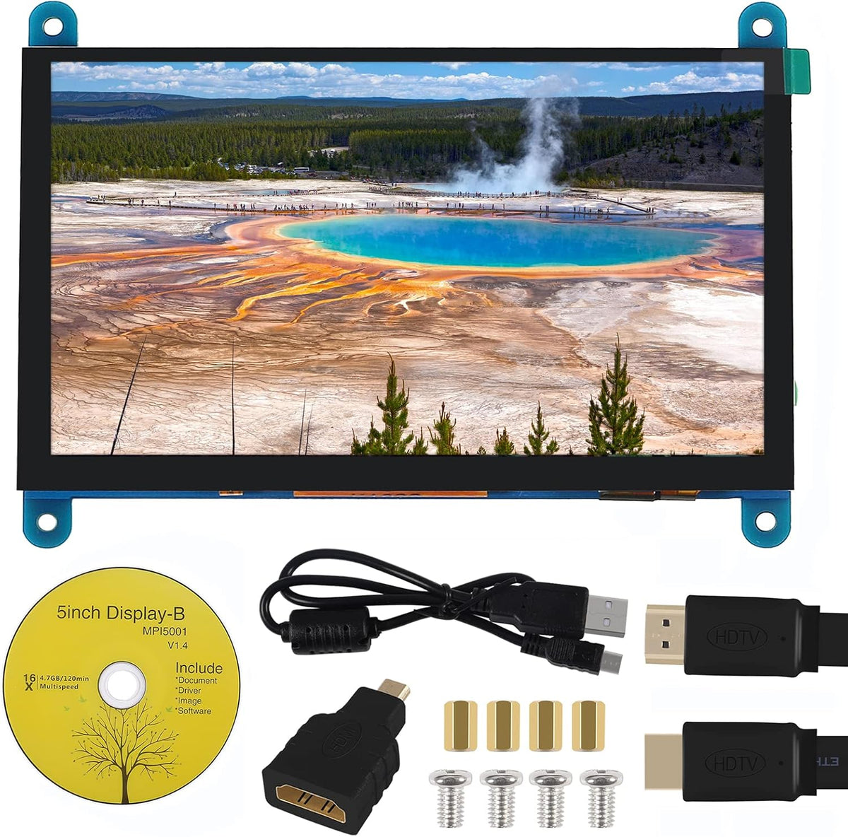 ODROID-VU5-L : 5" HDMI Displa [77710]