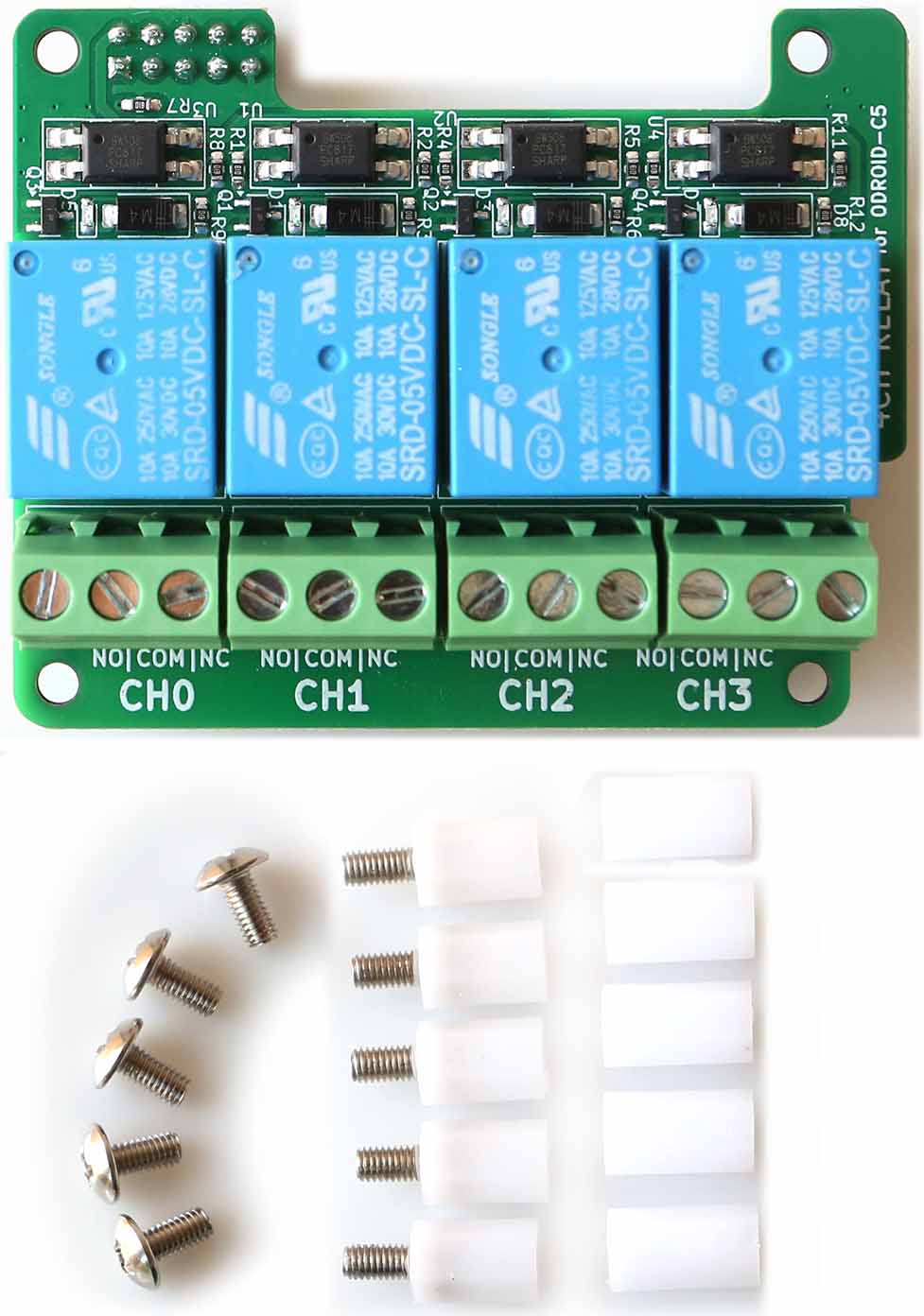 4Ch Relay Board for C5 [120006]