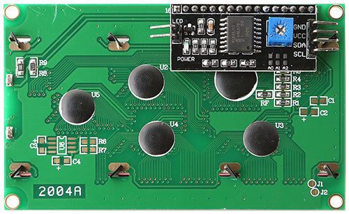 ODROID I2C 20×4 LCD Module for ODROID-H2 [77920]