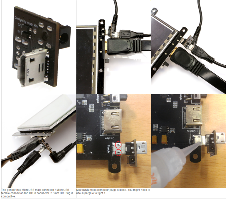 Micro USB-DC Power Bridge Board [77756]