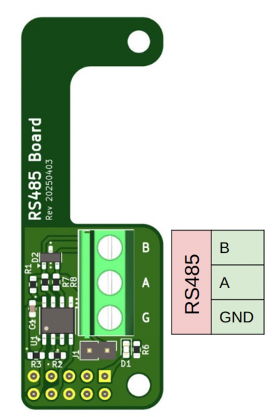 RS-485 Add on Board for C5 [120003]