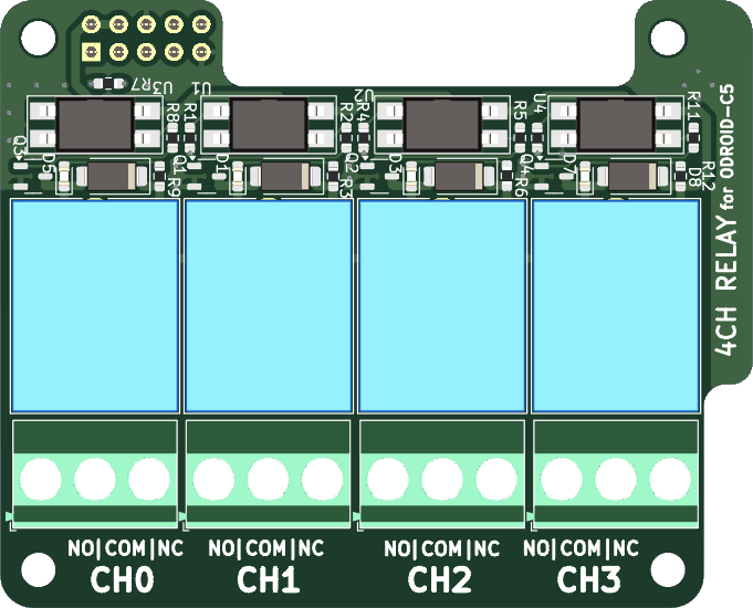 4Ch Relay Board for C5 [120006]
