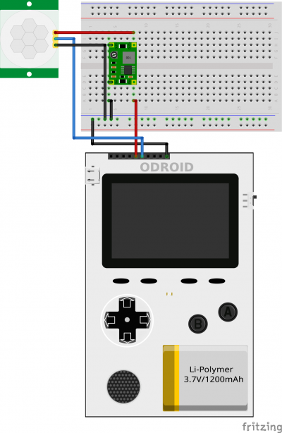 ODROID Motion Detector HC-SR501 [77944]