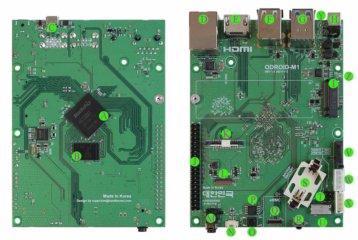 ODROID-M1 with 8GByte RAM [81001]