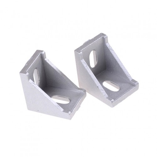 2020 Cast Aluminium V-Slot Extrusion L Shape Corner  Right Angle Bracket [78302]