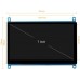  ODROID VU7-L 7" 1024 x 600 HDMI multi-touch display by Lilliput [77702]